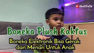 Boneka Kaktus | Elektronik Bisa Gerak & Menari Untuk Anak