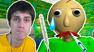 БАЛДИ СИЛЬНО ЗАБОЛЕЛ ! - Baldi's Basics In Education And Learning Mod [Балди Мод]