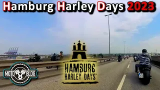 Hamburg Harley Days 2023 | 5.000 Bikes auf der Köhlbrandbrücke