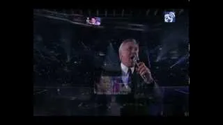 Ancelotti cantando 'Hala Madrid y Nada Más', la canción de la Décima