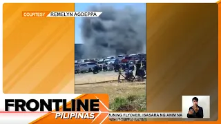 Sunog, sumiklab sa open parking lot ng NAIA Terminal 3; 19 sasakyan, nadamay | Frontline Pilipinas