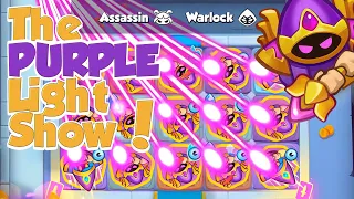 The BEST Purple Light Show in Town! Rush Royale