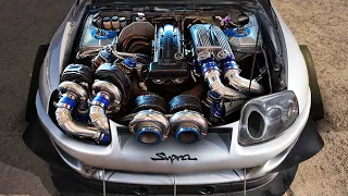 The CRAZIEST Big Turbo SUPRAS! [2JZ, V12 & More!]