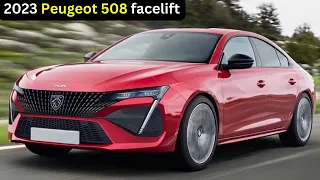 New 2023 Peugeot 508 facelift | First Look