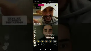 live flenn w mc lama - لايف فلان وامسي لاما و لفرطيش و مروان ڨروابي تخلطت 😂