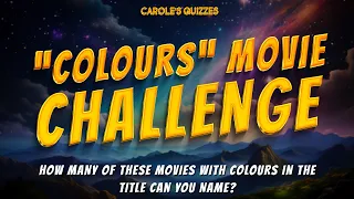 COLOURS Movie Challenge: 30 Movies With Colours In The Title!