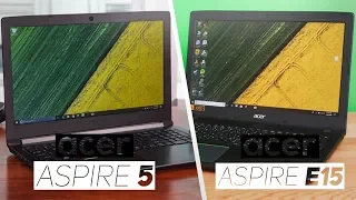 Acer Aspire 5 VS Acer Aspire E15 2018! - Which Is The Best $600 Laptop?