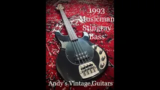 1993 MUSICMAN STINGRAY BASS - Andy's Vintage Guitars