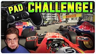 F1 2015 PAD CHALLENGE MONACO!!!