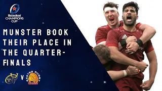 Highlights - Munster Rugby v Exeter Chiefs - Round of 16 │Heineken Champions Cup Rugby 2021/22