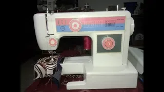 Jontex 811 maquina de coser, todas las puntadas sewing machine casera