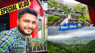 Khandala Ghat 😍 Lonavala train journey from Mumbai to Pune in monsoon 🌧️