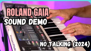 Roland Gaia! Rápido sound demo dos presets - no talking (2024)