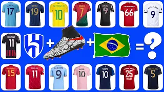 (FULL 84) Guess the SONG, JERSEY, CLUB, BOOTS and CAR of famous football players|Ronaldo, Messi