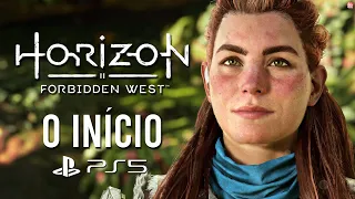 Horizon Forbidden West - O INÍCIO DE GAMEPLAY Dublado em Português PTBR ( PS5 4k 60fps )