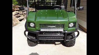 Kawasaki Mule 4010 Light Bar Installation