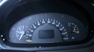 VITO W639 115 CDI How to remove dashboard. Video 11 of ??