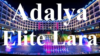 Hotel Adalya Elite Lara 5-sta Video Aksu Antalya Turkey
