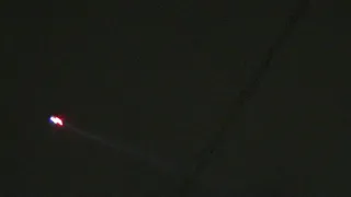 LAPD-Helicopter Circling at night with spot light