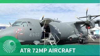 Leonardo's ATR 72MP Multirole Maritime patrol and C4ISR aircraft