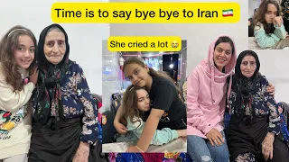 Bye Bye Iran 🇮🇷😢 we are leaving Iran  / say bye to my family #iran #byebye #india #familyvlog