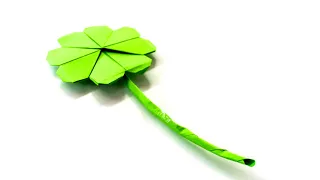 Origami Lucky clover - Paper Four Leaf Clover