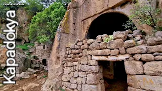 Kapadokya Cappadocia Güzelyurt Gizemli Kilise Kaya mezarlar esrarengiz