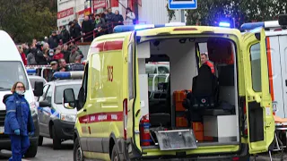 17 dead, 24 wounded in school shooting in Russia