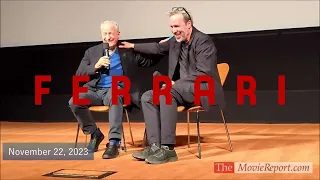 FERRARI movie talk with Michael Mann & Denis Villeneuve - November 22, 2023