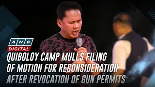 Quiboloy camp mulls filing of MR after revocation of gun permits