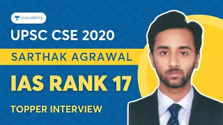 Sarthak Agarwal - AIR 17 UPSC Topper Interview | Oxford से करी पढाई First Attempt में सफलता