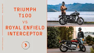 Honest Owners Review - Triumph T100 vs Royal Enfield Interceptor