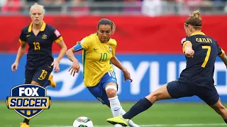 Disappointing early exit for Marta as Australia upset Brazil | FOX SOCCER