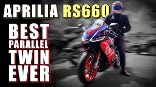 2021 Aprilia RS660 Review | THE MOST IMPRESSIVE MIDDLEWEIGHT SPORTSBIKE