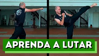 Treino de Luta: Kung Fu / Sanda | Golpes em sequência