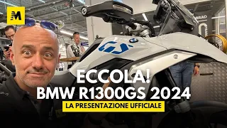 BMW R1300GS: eccola dal vivo! Prezzo e caratteristiche tecniche