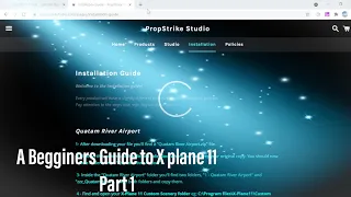 A Beginners Guide to X-Plane 11 | How To Get Started | Part 1