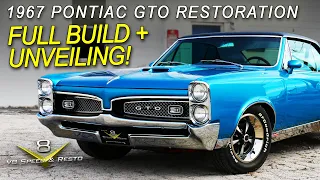 Muscle Car Of The Week 1967 Pontiac GTO Restoration and Unveiling V8TV