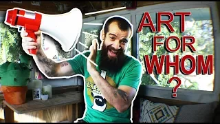 Art for People or Art for Yourself?? Cesar Santos vlog 034