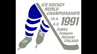 СССР - Sweden  WHC'91 group game 1991-04-28