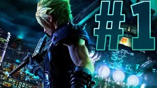 FINAL FANTASY 7 REMAKE Walkthrough PS4 PRO Gameplay Part 1 - INTRO! (FULL CAMPAIGN) (FFVII)