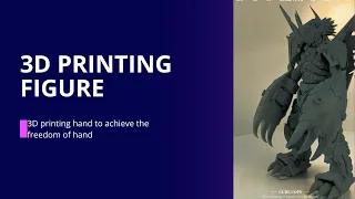 3D printing Animation figureDigimon Adventure Realize figure freedom.