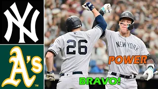 Yankees vs. Athletics Game Highlights, Apr 25 2024 | MLB Season 2024