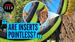 Are Tubeless Tyre Inserts Over Rated And Pointless? | Ask GMBN Tech