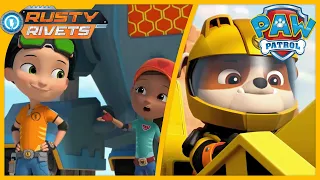 Rubble's Super Desert Rescue! 🤩 + Rusty Rivets | Cartoon for Kids | 🎉3H Compilations🎉