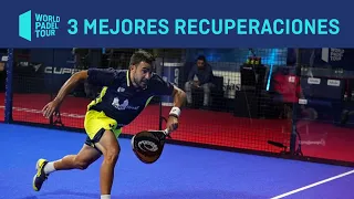 Las 3 Mejores Recuperaciones del Estrella Damm Open 2020 | World Padel Tour