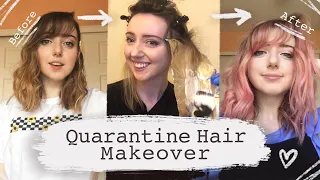 Bleaching and Dying My Hair Pink During Quarantine