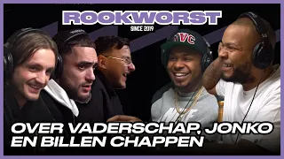 HEF, JOSYLVIO, KEVIN, ASHAFAR, ROTJOCH & ADJE in Rookworst de podcast