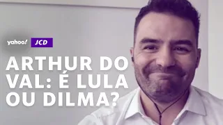 Jogando Conversa dentro com Arthur do Val: prefere Lula ou Dilma?