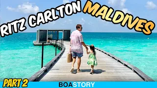 Ritz Carlton Maldives (part 2), is it kid friendly? #ritzcarlton #maldives